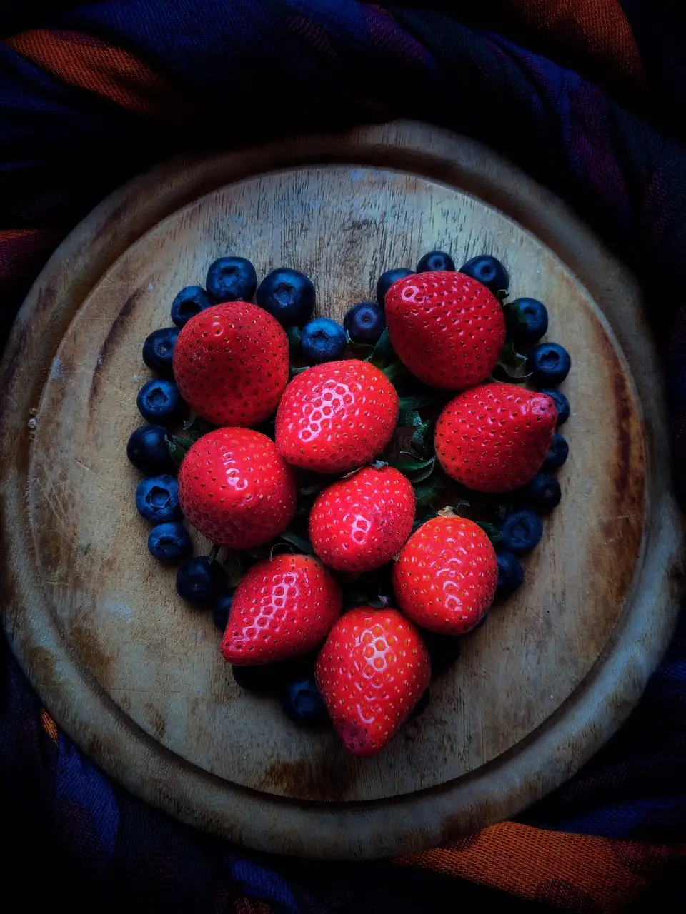 berry, red, blue, strawberry, love, good, fruits